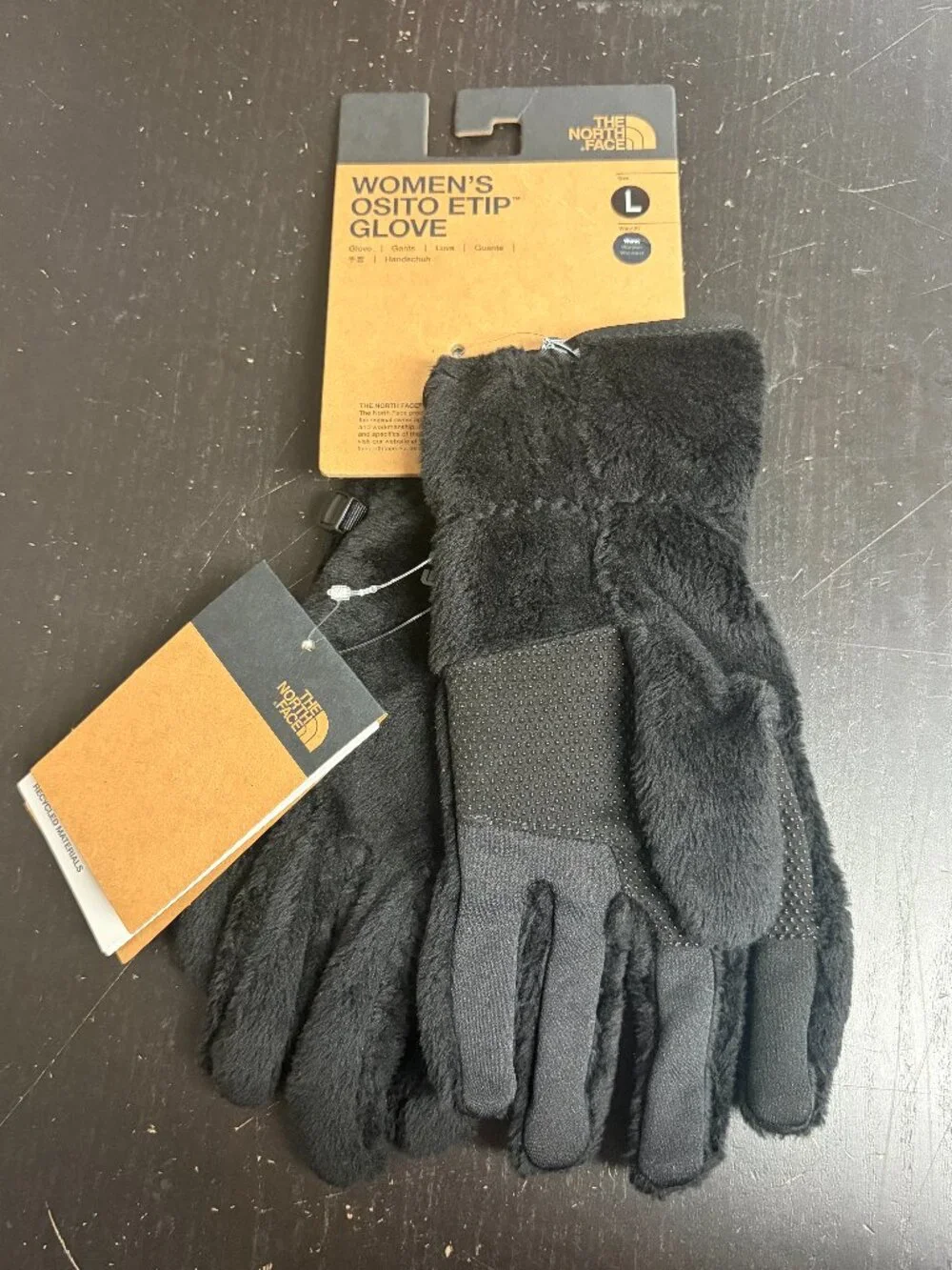 NEW! The North Face Women's Osito Etip Gloves Size Large Winter